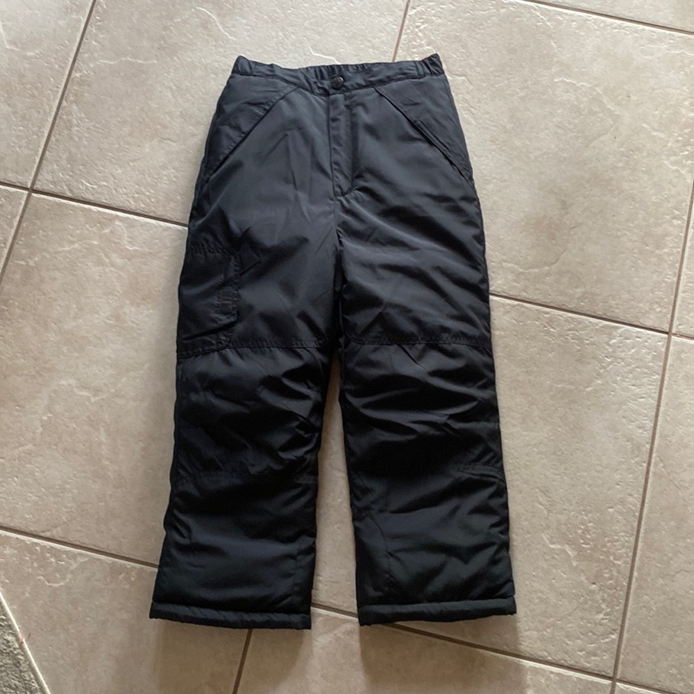 Kids size 7 London fog ski pants